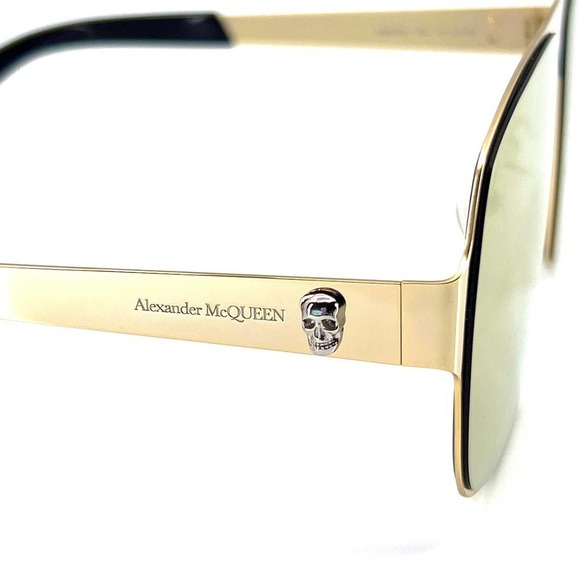 New! ALEXANDER MCQUEEN Sunglasses AM0279S 004, Authentic - Picture 7 of 11